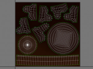 chocolate cake 3D 模型