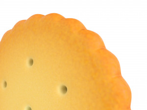 round cracker 3D मॉडल