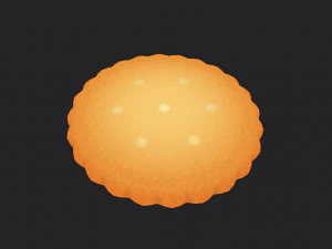 round cracker 3D Model