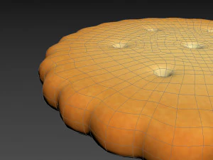 round cracker 3D Model