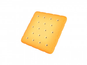 square cracker Modello 3D