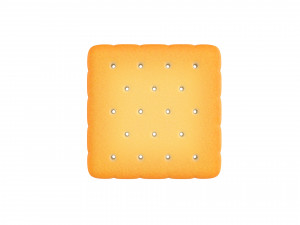 square cracker 3D-Modell