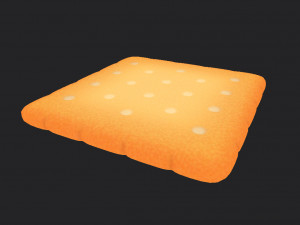 square cracker 3D-Modell