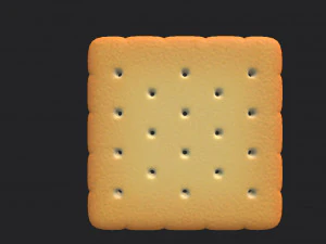 square cracker 3D Model