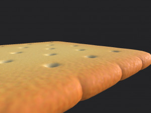 square cracker 3D-Modell