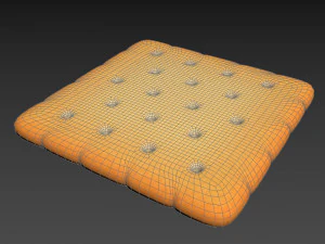 square cracker 3D Model