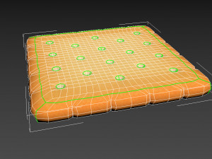 square cracker 3D-Modell