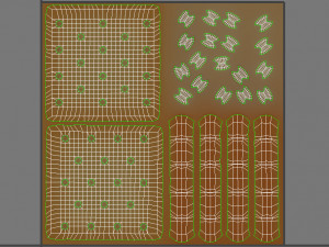 square cracker 3D-Modell