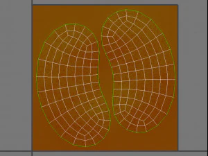 bocadillo de hojaldre de queso Modelo 3D