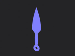 kunai Model 3D