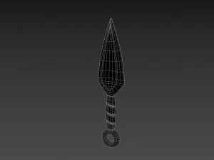 kunai Model 3D