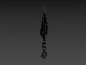 kunai Model 3D