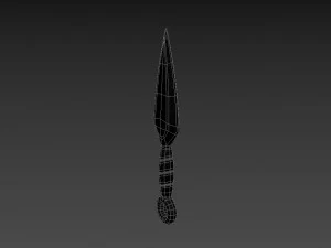 kunai Model 3D