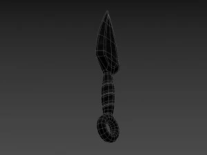 kunai Model 3D