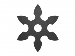 shuriken Model 3D