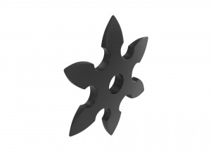shuriken Model 3D
