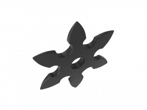 shuriken Model 3D