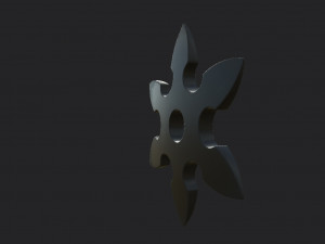shuriken Model 3D