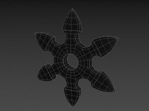 shuriken Model 3D