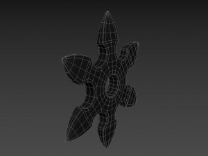 shuriken Model 3D