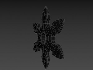 shuriken Model 3D