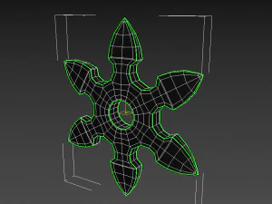 shuriken 3D Model
