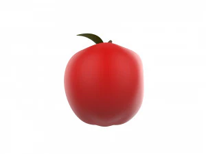 bitten apple 3D Model