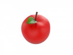 bitten apple 3D Model