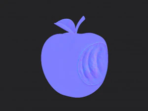bitten apple 3D Model