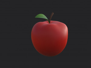 bitten apple 3D Модель