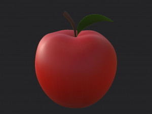 bitten apple 3D Модель