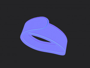 cosmetic headband 3D 모델
