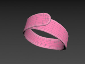 cosmetic headband 3D 모델