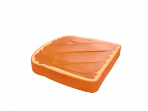 peanut butter toast 3Dモデル