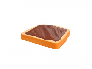 nutella toast 3D Model