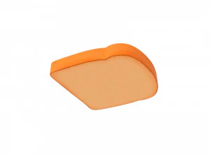 pain grill&eacute; au nutella Modèle 3D