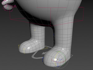 rigged capsule man 3D-Modell