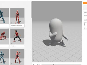 rigged capsule man 3D Model