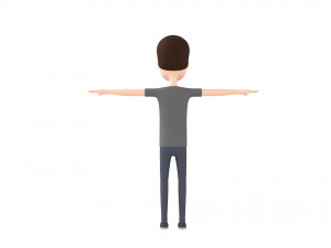 cartoonman030 man 3D-Modell