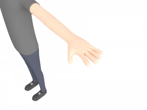 Cartoonman030 남자 3D 모델