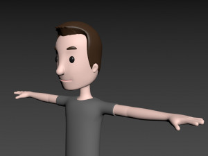 cartoonman030 man 3D-Modell