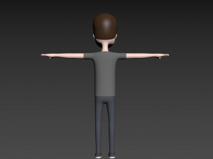 cartoonman030 man 3D-Modell