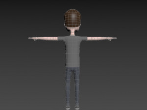 cartoonman030 man 3D-Modell