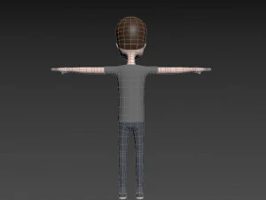 Cartoonman030 남자 3D 모델