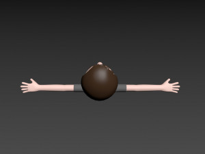 cartoonman030 man 3D-Modell