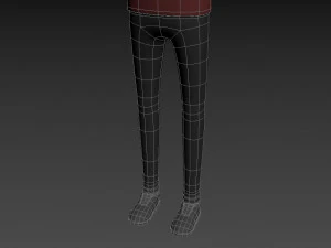 rysunkowyman031 mężczyzna Model 3D