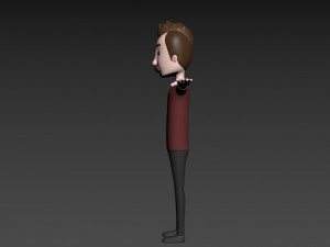 cartoonman031 man Model 3D