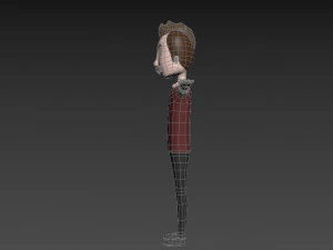 rysunkowyman031 mężczyzna Model 3D