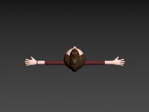cartoonman031 man Model 3D