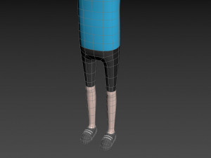 cartoonman032 cyclist 3D 模型